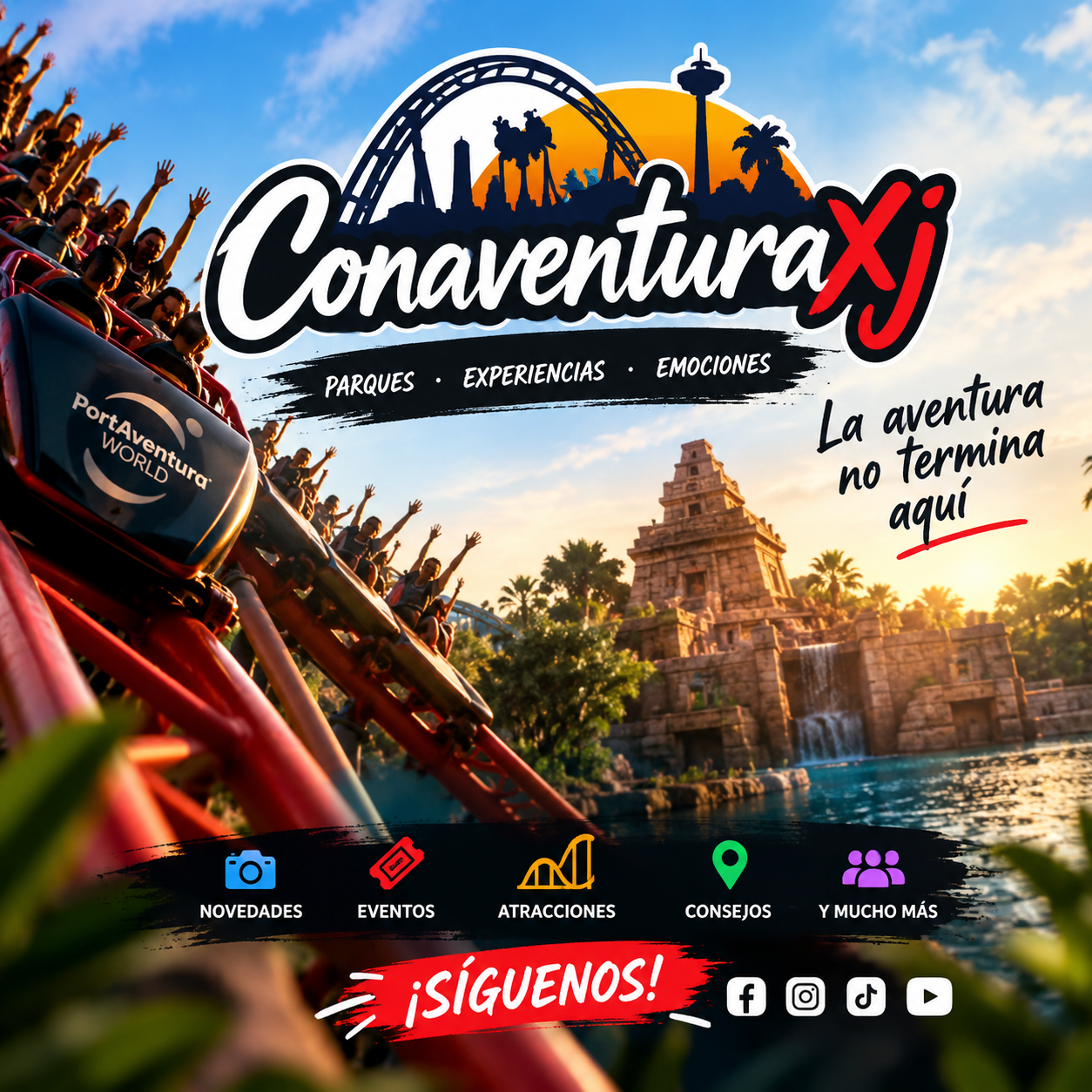 Parques y muchas más experiencias